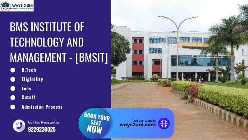 Admission in BMS Institute Of Technology 2024