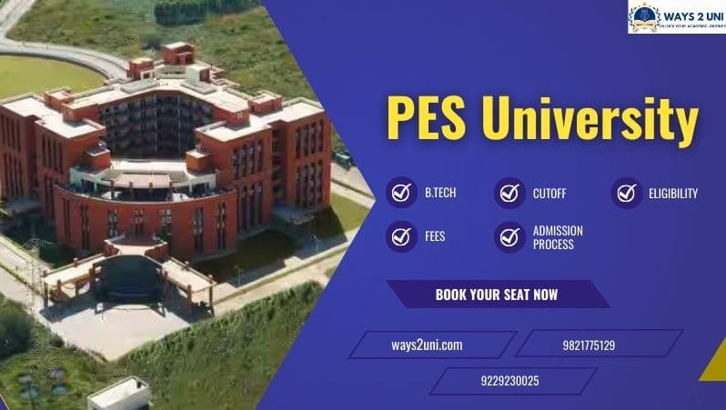 Admission in PES University Bangalore