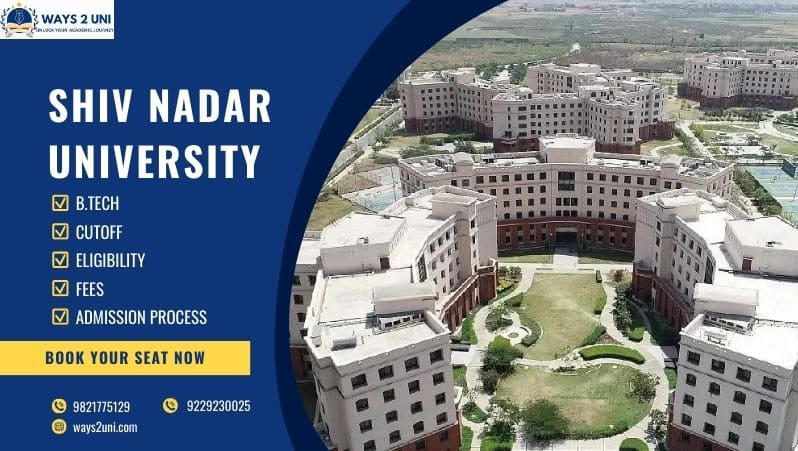 Admission In Shiv Nadar University