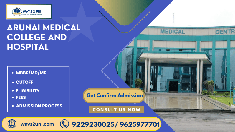 Direct admission in MBBS/MD/MS in Arunai Medical College And Hospital