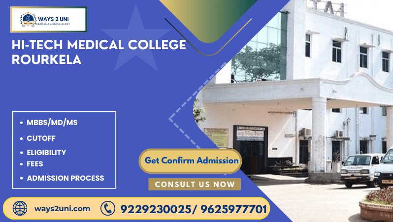 Direct admission in MBBS/MD/MS in Hi-Tech Medical College Rourkela