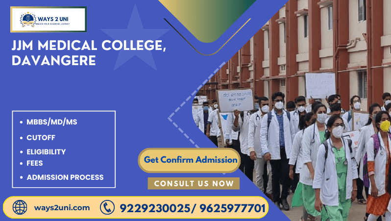 Direct admission in MBBS/MD/MS in JJM Medical College, Davangere