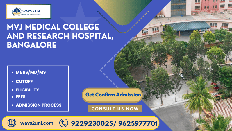 Direct admission in MBBS/MD/MS in MVJ Medical College and Research Hospital, Bangalore